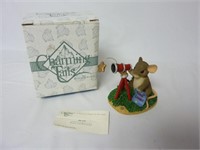 Vintage Charming Tails Mouse Figurine w/ Box