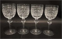 Set of 4 Waterford Glasses