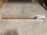 Fixed Projector Screen 72" New in Box