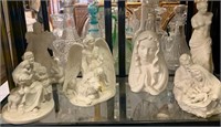 81 - MIXED LOT OF RELIGIOUS FIGUERINES