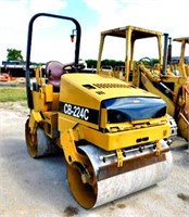 1996 CAT CB-224C STEEL WHEEL ROLLER PACKER