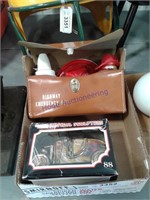 Highway emergency kit, tin car music box