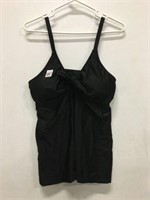 WOMEN'S BLACK SWIMSUIT TOP LARGE