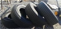 Tire with out rim. Sizes include P245/75R16,
