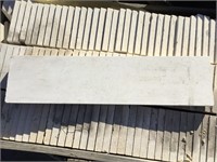 White Marble, 24x6x1 inches