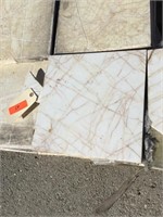 White Marble, 12x12x.5 inches