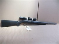 RUGER, 10/22, .22 RIFLE, W/ WEAVER SCOPE,