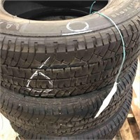 4  MICHELIN TYRES  LT265/70R18