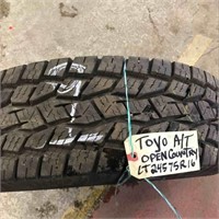 1 TOYO A/T TYRE  LT245/75R16