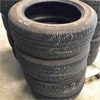 4  GOODYEAR EAGLE TYRES 245/55R18