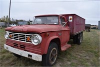 1966 Fargo 500 Grain Truck, Steel B&H, Hasn't Ran