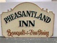 Pheasantland Inn sign