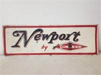Newport by Conner advertising sign