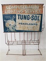 Tung-sol headlamps advertising display