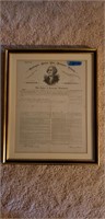 Washington Mutual Fire Insurance Co Certificate