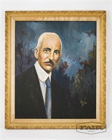 Voja: Framed Portrait of Man, Signed (1)