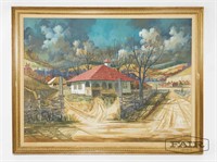 Landscape of Country Home