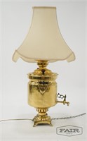 Brass Samovar Lamp
