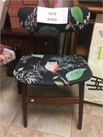 Kate Spade Fabric on Mid Century Chair