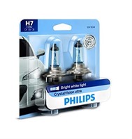 "As Is" Philips H7 CrystalVision Ultra Upgraded