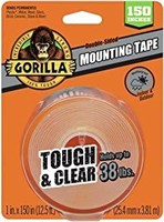 Gorilla 6036002 Tough & Clear XL Mounting Tape,