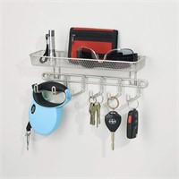 iDesign Classico Wall Mount Entryway Organizer for