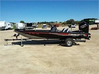 2018 Tracker Pro 190 TX Team Fishing Boat