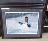 3 piece Lighthouse prints