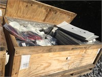 Large Crate of Misc. Army Supplies & Hardware