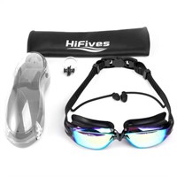 "As Is" Swim Goggles with Cap, HiFives 4 in 1