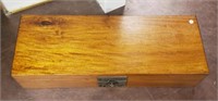 Wooden Hinged Box with cool Key