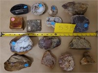 53b - NICE LOT OF ASSORTED GEODES - SEE PICS