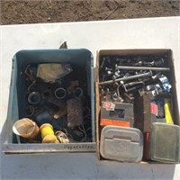 Two Boxes of Various Bolts and Screws