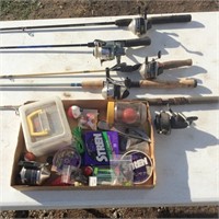 Lot of Fishing Pools and Tackle