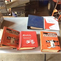 Large Lot of Tractor Manuals