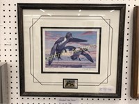 1984 NEVADA DUCK STAMP PRINT "PINTAIL"