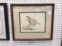 "PINTAILS" LIMITED EDITION COLOR ETCHING #59/150