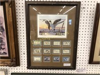 PINTAILS 1981 CALIFORNIA DUCK STAMP RONT #1/100