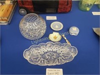 CRYSTAL AND CHINA -- INCLUDES ROSEBOWL