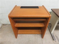 Oak Laminated Printer Stand