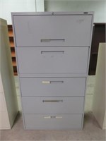 Global Grey 5-Dr. Legal lateral Filing Cabinet