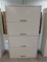 Steelcase 4-Dr. Legal lateral Filing Cabinet