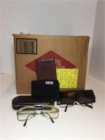 Box Full of Glasses, Sunglasses and Wallets