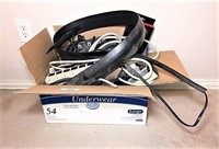 One Box of Cords and Surge Protectors