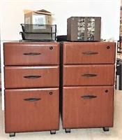 Two Locking File Cabinets