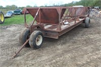 Livestock Feeder Wagon, Approx 8ft x 20ft
