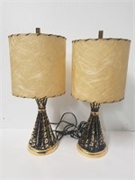 Pair of Mid Century lamps