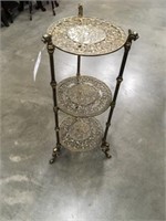 Three-tiered Metal Plant Stand