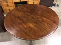 Round Antique Dining Table