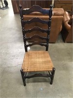 Antique Wicker-bottom Chair